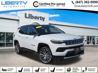 Certified 2022 Jeep Compass Limited w/ Elite Group image 1