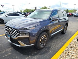 Used 2022 Hyundai Santa Fe Blue image 1