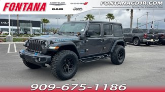 Certified 2022 Jeep Wrangler Unlimited Rubicon 4xe w/ Safety Group image 1