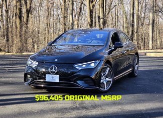 Used 2023 Mercedes-Benz EQE 500 4MATIC Sedan w/ Exclusive Trim Package image 1