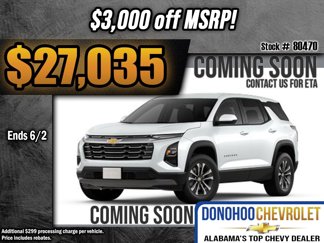 New 2025 Chevrolet Equinox LT image 1