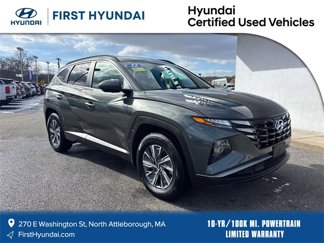Certified 2022 Hyundai Tucson Blue image 1