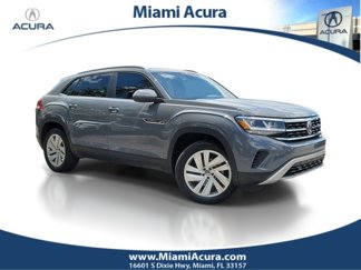Used 2021 Volkswagen Atlas Cross Sport SE w/ Panoramic Sunroof Package image 1