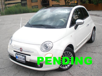 Used 2012 FIAT 500 Lounge w/ Luxury Leather Pkg image 1