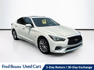 Used 2019 INFINITI Q50 Luxe w/ Essential Package (3.0T Luxe) image 1