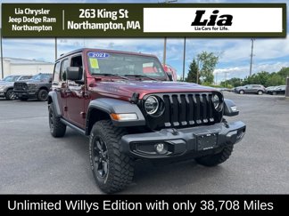 Used 2021 Jeep Wrangler Unlimited Sport image 1