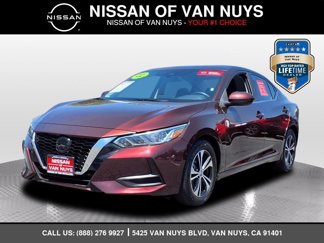 Certified 2022 Nissan Sentra SV image 1