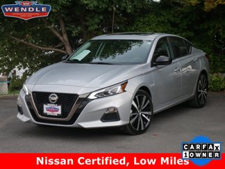 Certified 2021 Nissan Altima 2.5 SR w/ SR Premium Package image 1
