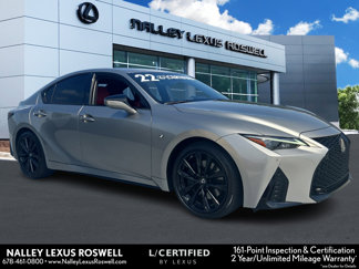 Certified 2022 Lexus IS 350 F Sport image 1