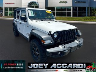 Used 2022 Jeep Wrangler Unlimited Sport image 1