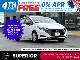 New 2025 Nissan Versa S image 1