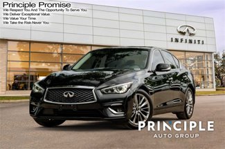 Certified 2022 INFINITI Q50 Luxe w/ Cargo Package image 1