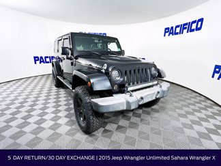 Used 2015 Jeep Wrangler Unlimited Sahara image 1