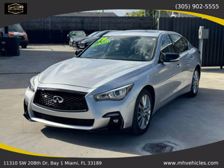 Used 2019 INFINITI Q50 Luxe image 1