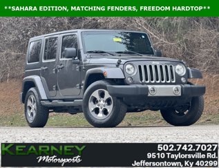 Used 2017 Jeep Wrangler Unlimited Sahara w/ Max Tow Package image 1