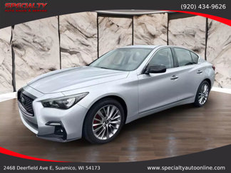 Used 2019 INFINITI Q50 Luxe image 1