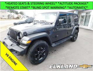 Used 2022 Jeep Wrangler Unlimited Sport image 1