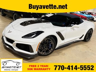 Used 2019 Chevrolet Corvette ZR1 w/ Chrome Badge Package image 1