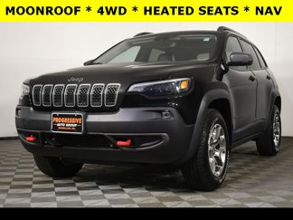 Used 2021 Jeep Cherokee Trailhawk w/ Sun, Sound & Nav Group image 1