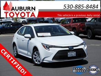 Certified 2025 Toyota Corolla LE image 1