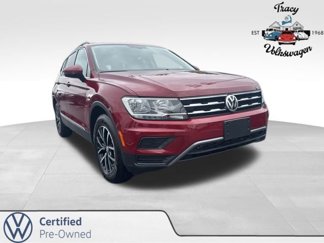 Certified 2021 Volkswagen Tiguan SE w/ Panoramic Sunroof Package image 1