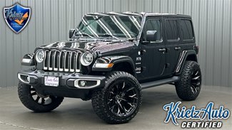 Used 2022 Jeep Wrangler Unlimited Sahara w/ LED Lighting Group image 1