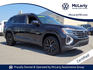 Certified 2024 Volkswagen Atlas SE w/ Black Wheel Package image 1