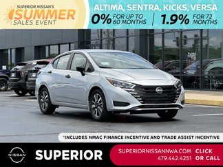 New 2025 Nissan Versa S w/ S Plus Package image 1