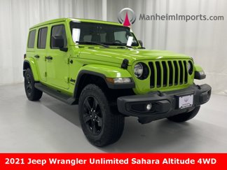 Used 2021 Jeep Wrangler Unlimited Sahara image 1