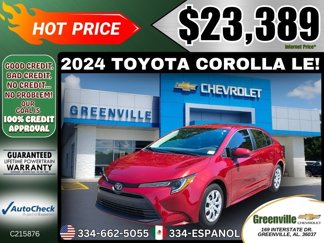Used 2024 Toyota Corolla LE image 1