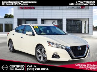 Certified 2019 Nissan Altima 2.5 SV image 1