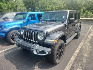 Certified 2021 Jeep Wrangler Unlimited Sahara w/ Cold Weather Group image 1