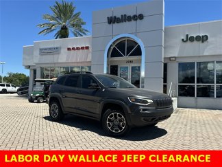 Used 2022 Jeep Cherokee Trailhawk w/ Premium Leather Package image 1
