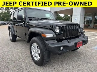 Certified 2022 Jeep Wrangler Unlimited Sport image 1