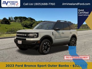 Certified 2023 Ford Bronco Sport Outer Banks w/ Tech Package image 1