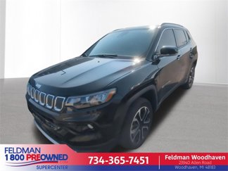 Certified 2022 Jeep Compass Limited w/ Sun and Sound Group image 1
