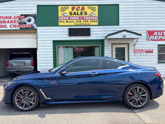 Used 2017 INFINITI Q60 Red Sport 400 image 1