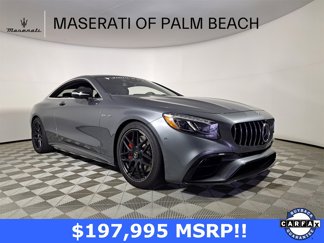 Used 2020 Mercedes-Benz S 63 AMG 4MATIC Coupe image 1