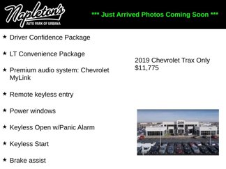 Used 2019 Chevrolet Trax LT w/ Driver Confidence Package image 1