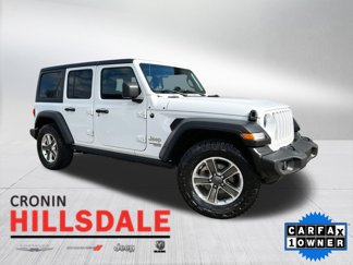 Used 2021 Jeep Wrangler Unlimited Sport image 1
