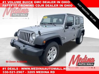 Used 2017 Jeep Wrangler Unlimited Sport w/ Quick Order Package 24S image 1