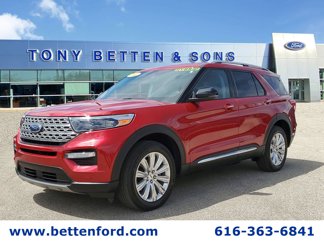 Certified 2022 Ford Explorer Limited w/ Hybrid Equipment Group 310A image 1