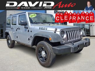 Certified 2018 Jeep Wrangler Unlimited Sport image 1