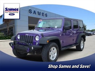 Used 2017 Jeep Wrangler Unlimited Sport w/ Quick Order Package 24S image 1