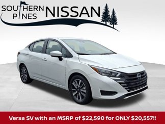 New 2025 Nissan Versa SV w/ Trunk Package image 1