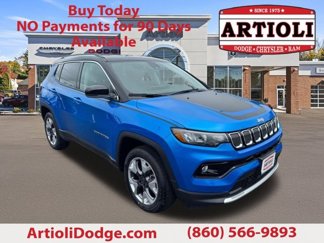 Certified 2022 Jeep Compass Limited w/ Mopar Graphics Package image 1