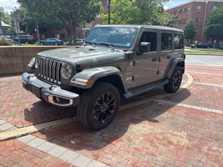 Used 2021 Jeep Wrangler Unlimited Sahara w/ Cold Weather Group image 1