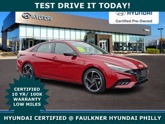 Certified 2022 Hyundai Elantra N Line w/ Cargo Package image 1