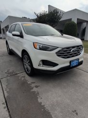 Used 2022 Ford Edge Titanium w/ Class II Trailer Tow Package image 1