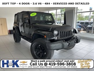 Used 2017 Jeep Wrangler Unlimited Sahara image 1